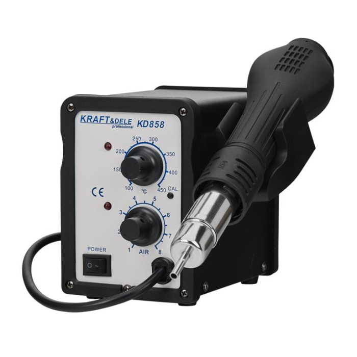 Statie de lipit cu aer cald 2in1 700W (KD858) [5]