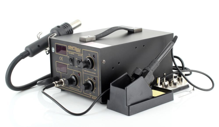 Statie de lipit cu aer cald si letcon 2 in 1 60W (KD850) [6]