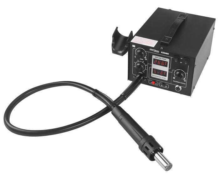 Statie de lipit sudura plastic aer cald rece 2 in 1 letcon 148 × 99 × 134 mm afisaj  LCD (KD3460) [7]