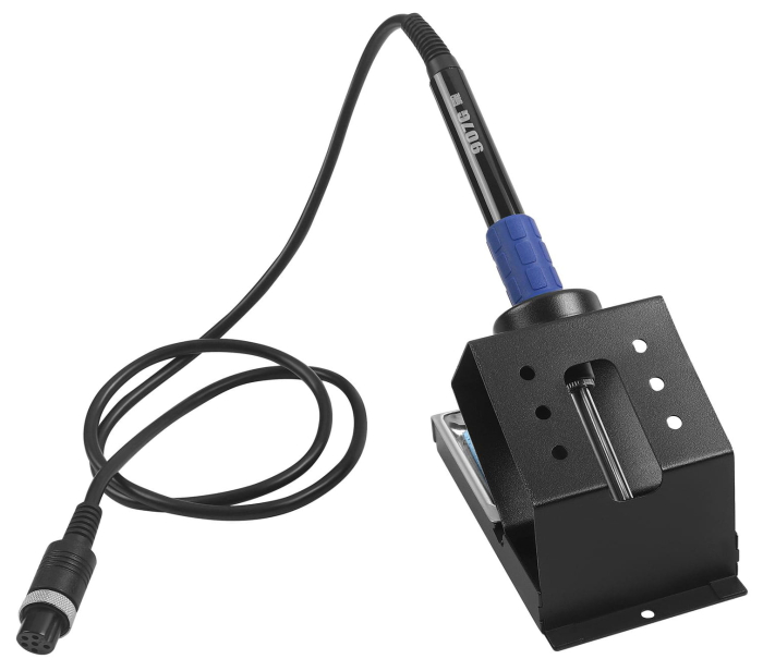 Statie de lipit sudura plastic aer cald rece 2 in 1 letcon + accesorii 148 × 99 × 134 mm afisaj LCD (KD3464) [3]