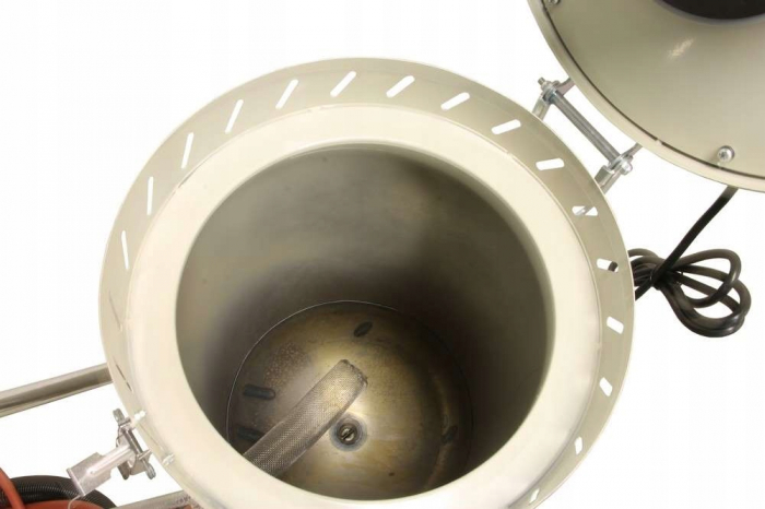 Statie mobila de sablare profesionala cu nisip 106L cu aspirator incorporat aparat masina sablat (08-1105) [3]
