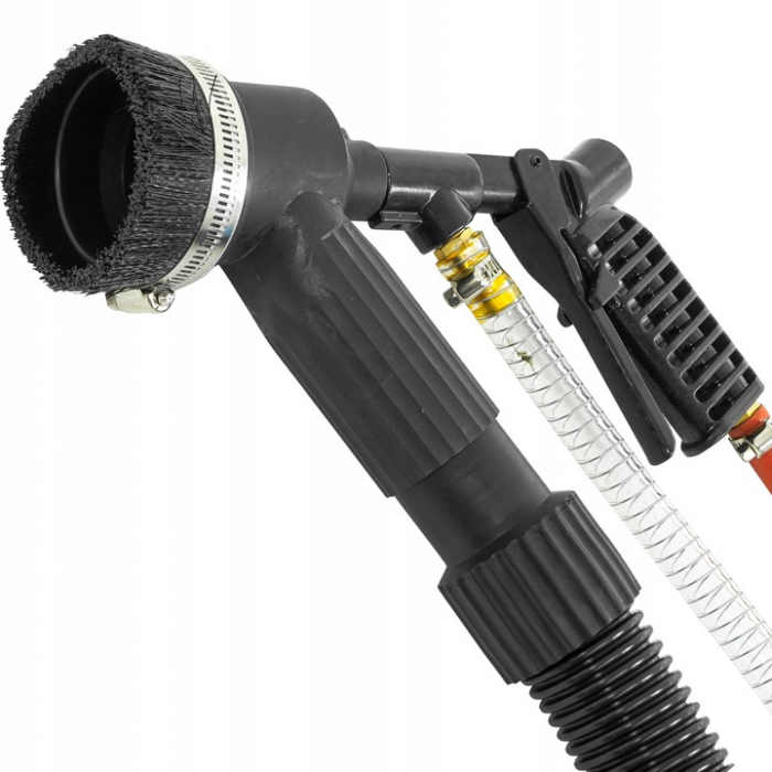 Statie mobila de sablare profesionala cu nisip 106L cu aspirator incorporat aparat masina sablat (B3404) [7]