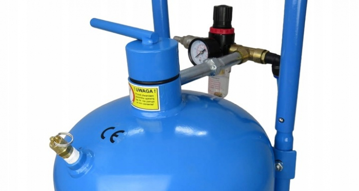 Statie mobila de sablare profesionala cu nisip mobila 19L aparat masina sablat (M80509R) [9]