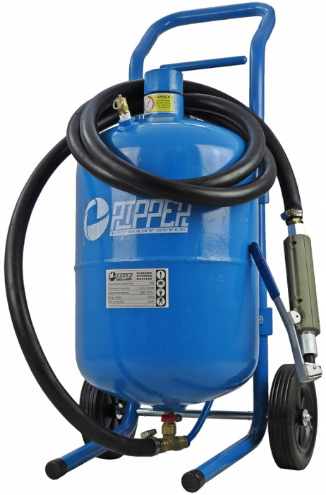 Statie mobila de sablare profesionala cu nisip mobila 19L aparat masina sablat (M80509R) [7]