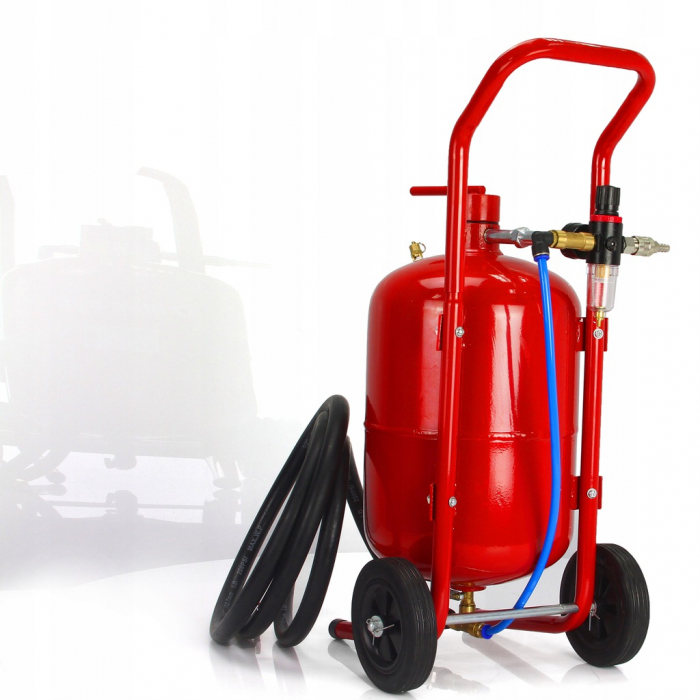 Statie mobila de sablare profesionala cu nisip mobila 19L aparat masina sablat (M80590) [2]