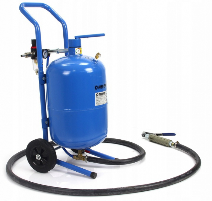 Statie mobila de sablare profesionala cu nisip mobila 19L aparat masina sablat (M80590R) [3]