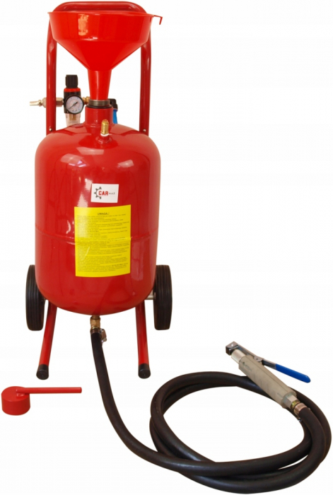 Statie mobila de sablare profesionala cu nisip mobila 19L aparat masina sablat (XH-T0510-1) [5]