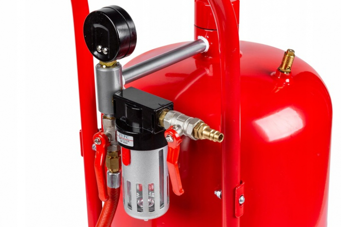 Statie mobila de sablare profesionala cu nisip mobila 38L aparat masina sablat (1022) [2]