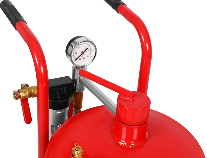 Statie mobila de sablare profesionala cu nisip mobila 38L aparat masina sablat + accesorii (KD5854) [10]