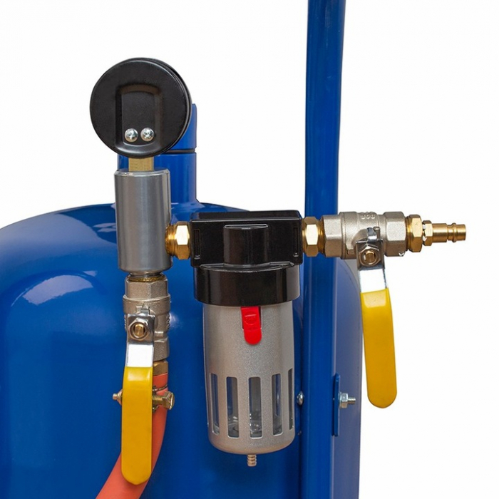 Statie mobila de sablare profesionala cu nisip mobila 38L aparat masina sablat (FR7012N) [2]