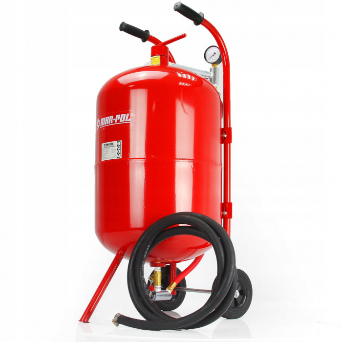 Statie mobila de sablare profesionala cu nisip mobila 38L aparat masina sablat (M80591) [3]