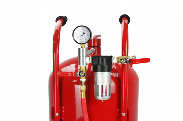 Statie mobila de sablare profesionala cu nisip mobila 38L aparat masina sablat (M80591) [8]