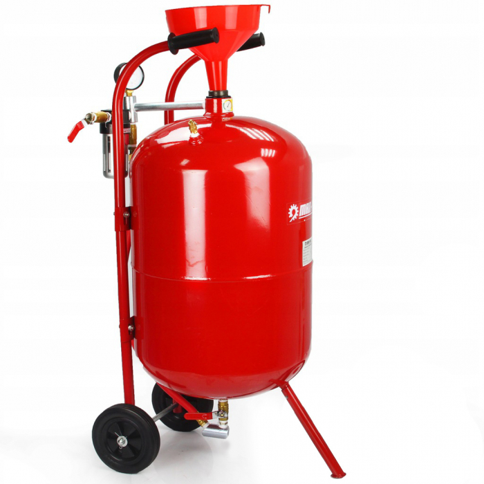 Statie mobila de sablare profesionala cu nisip mobila 38L aparat masina sablat (M80591) [2]