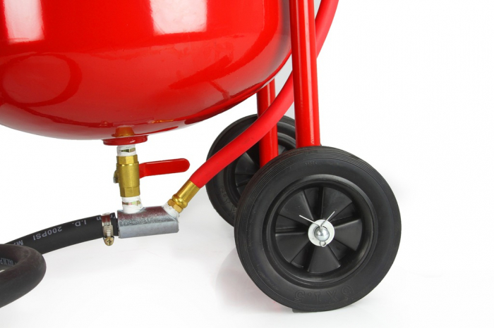 Statie mobila de sablare profesionala cu nisip mobila 38L aparat masina sablat (M80591) [4]