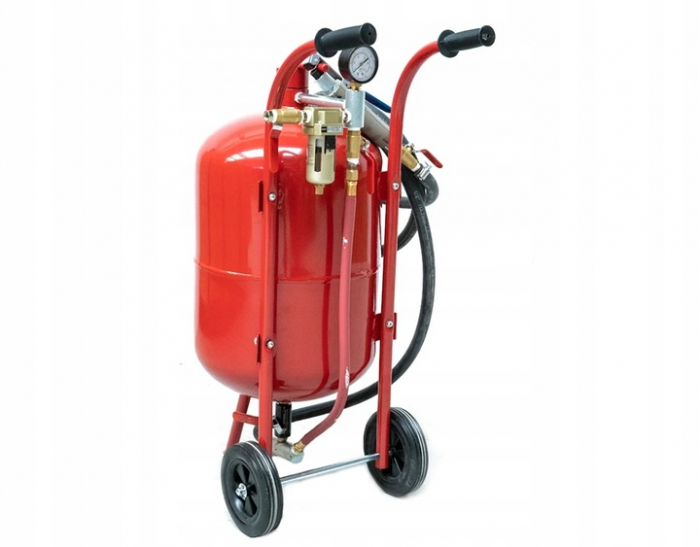 Statie mobila de sablare profesionala cu nisip mobila 38L aparat masina sablat (MB-SB38L) [7]