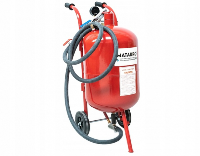 Statie mobila de sablare profesionala cu nisip mobila 38L aparat masina sablat (MB-SB38L) [4]