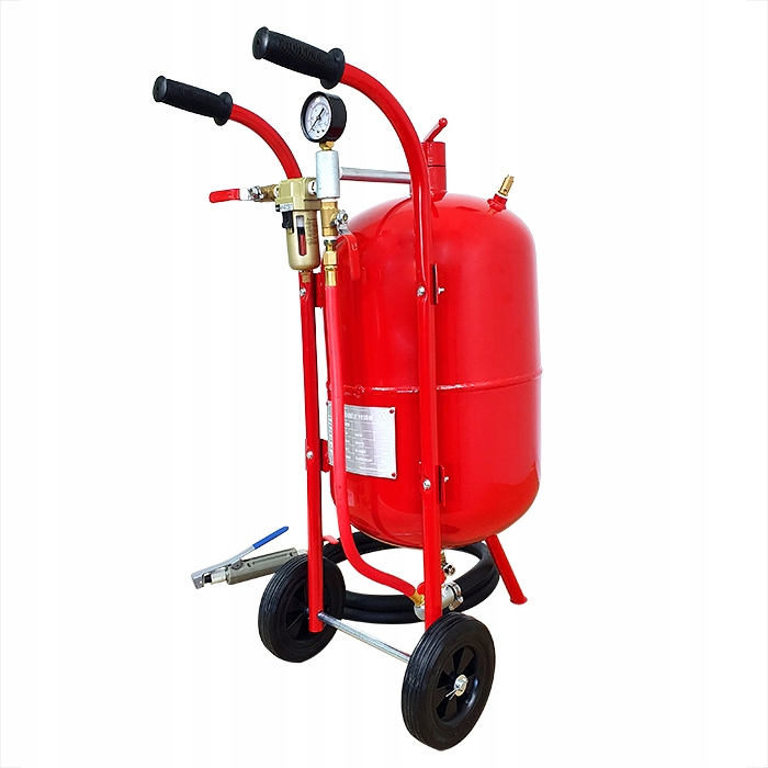 Statie mobila de sablare profesionala cu nisip mobila 38L aparat masina sablat (SB001) [4]