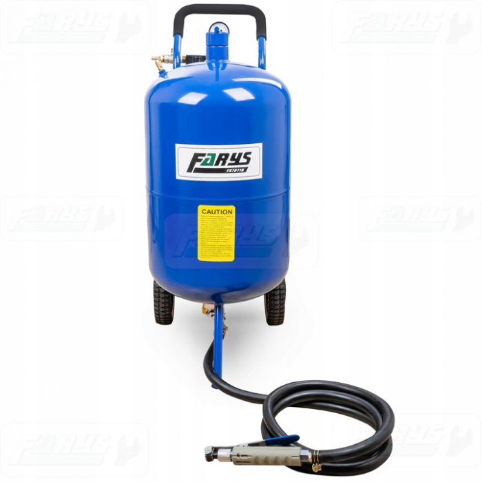 Statie mobila de sablare profesionala cu nisip mobila 76L aparat masina sablat (FR7011N) [4]