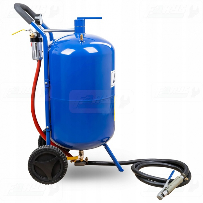 Statie mobila de sablare profesionala cu nisip mobila 76L aparat masina sablat (FR7011N) [2]