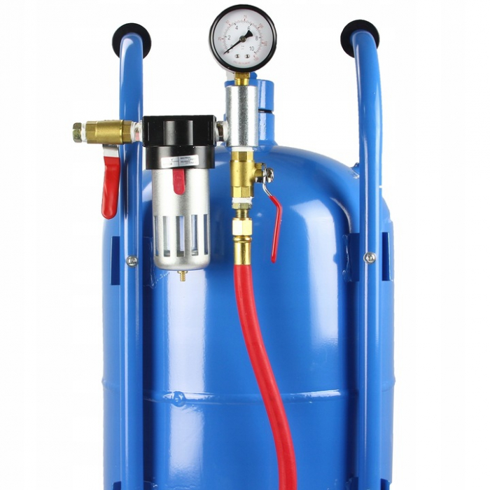 Statie mobila de sablare profesionala cu nisip mobila 76L aparat masina sablat (M80592R) [4]