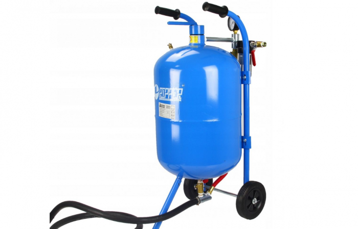 Statie mobila de sablare profesionala cu nisip mobila 76L aparat masina sablat (M80592R) [7]