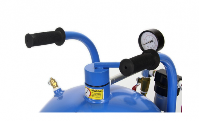 Statie mobila de sablare profesionala cu nisip mobila 76L aparat masina sablat (M80592R) [5]