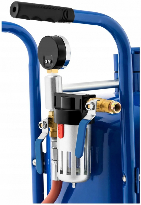 Statie mobila de sablare profesionala cu nisip mobila 76L aparat masina sablat (MSW-MS76A) [4]