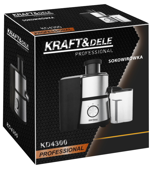 Storcator de fructe si legume 1600 W cu 2 viteze (KD4300) [17]