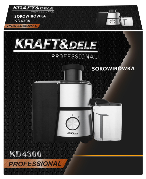 Storcator de fructe si legume 1600 W cu 2 viteze (KD4300) [16]