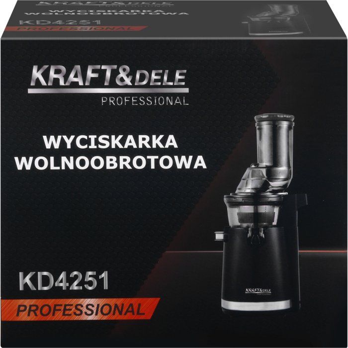 Storcator lent 650W cu 3 filtre functie reverse anti-picurare 58rpm (KD4251) [16]