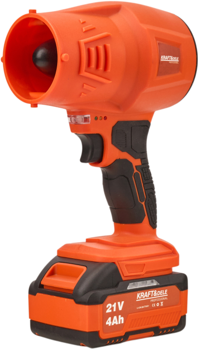 Suflanta aer cu acumulator 21V 4.0Ah 800W pentru curatare frunze si praf cu viteza 220 km/h (KD3591) [2]