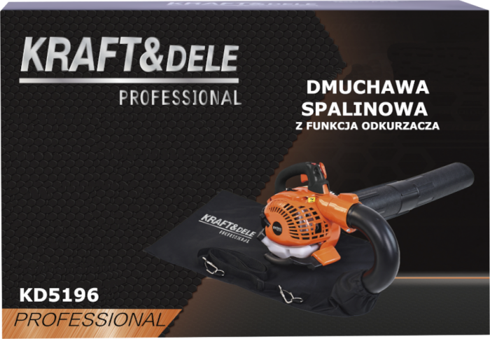 Suflanta benzina cu aspirare 3.8 CP, 26 cmc, 380 km/h, sac colectare, pornire manuala (KD5196) [18]