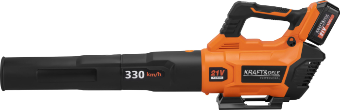 Suflanta de frunze cu acumulator 21V, 2x4Ah, viteza aer 330 km/h (KD3446) [3]