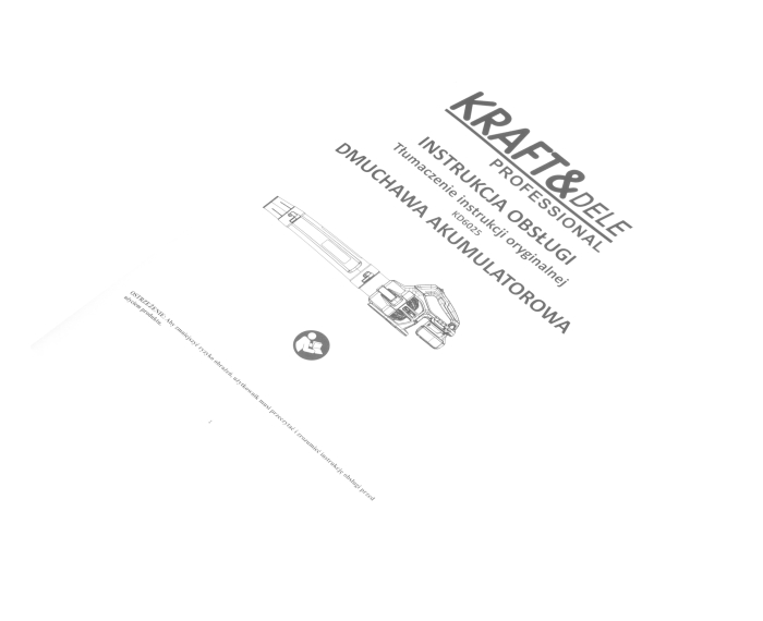 Suflanta fara fir 21V 2Ah pentru frunze si resturi (KD6025) [15]