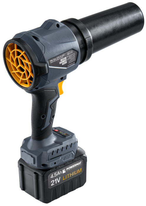 Suflanta fara fir 21V 4.5Ah, 2 in 1, 225 km/h, 3 viteze, aspirator cu filtru HEPA si LED PM1638 (PM-DA-21V-4.5AT) [6]