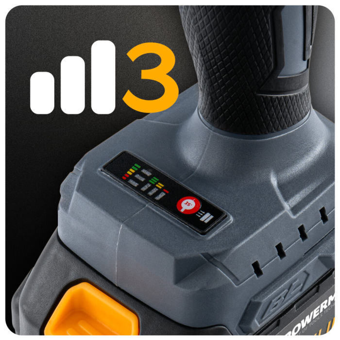 Suflanta fara fir 21V 4.5Ah, 2 in 1, 225 km/h, 3 viteze, aspirator cu filtru HEPA si LED PM1638 (PM-DA-21V-4.5AT) [25]