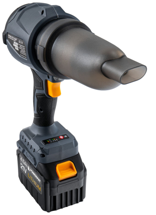 Suflanta fara fir 21V 4.5Ah, 2 in 1, 225 km/h, 3 viteze, aspirator cu filtru HEPA si LED PM1638 (PM-DA-21V-4.5AT) [14]
