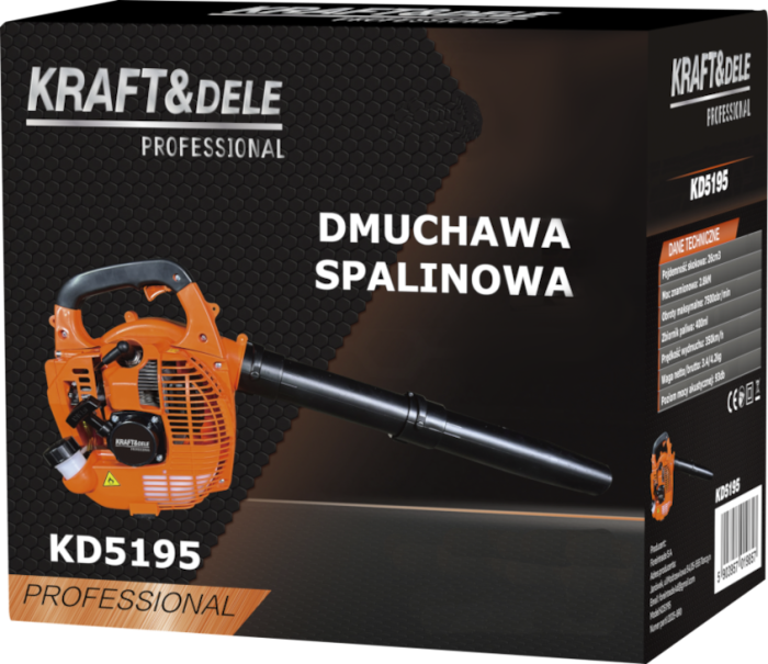 Suflanta pe benzina 26 cm³ 2,8 CP cu viteza aerului de 350 km/h (KD5195) [15]