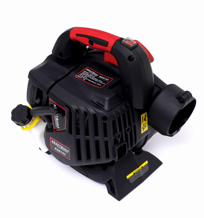 Suflanta si aspirator de frunze cu tocator motor benzina 3CP (KD5153) [9]