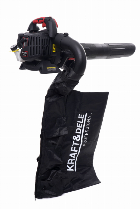 Suflanta si aspirator de frunze cu tocator motor benzina 3CP (KD5153) [6]