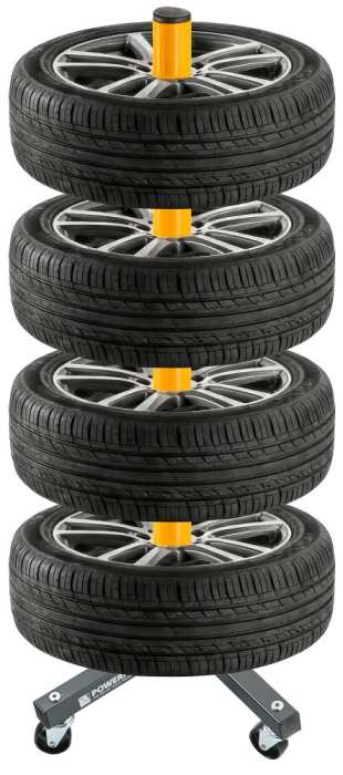 Suport mobil pentru 4 roti auto pliabil 100 kg cu 4 roti si anvelope pana la 235 mm PM1473 (PM-MSNK-235T) [8]