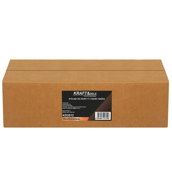 Suport pentru tevi 1340kg 71-132cm reglabil pliabil (KD3512) [9]