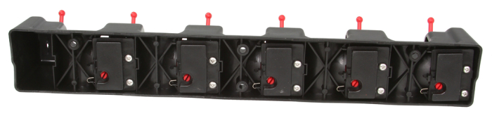 Suport perete pentru unelte de gradina - 5 manere si 6 carlige (M90089) [7]