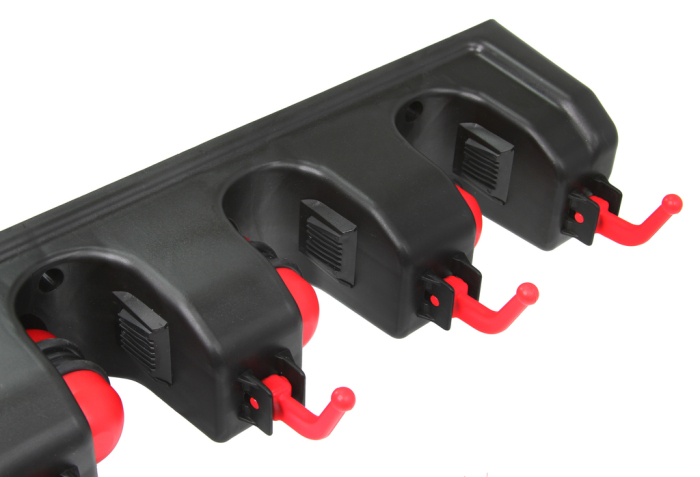 Suport perete pentru unelte de gradina - 5 manere si 6 carlige (M90089) [8]