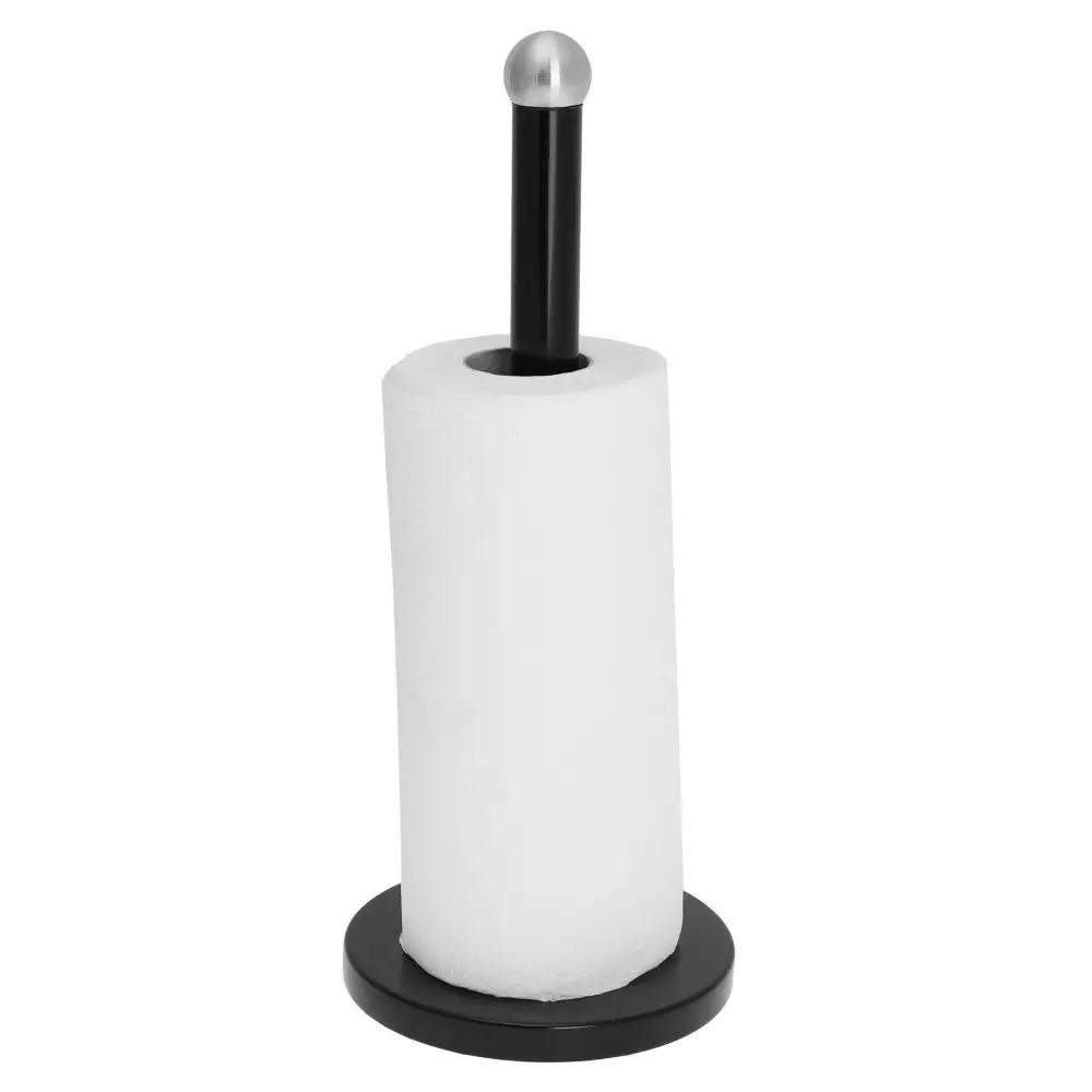 Suport prosoape de hartie, otel negru, diametru 15x36cm (KH-1219) [4]