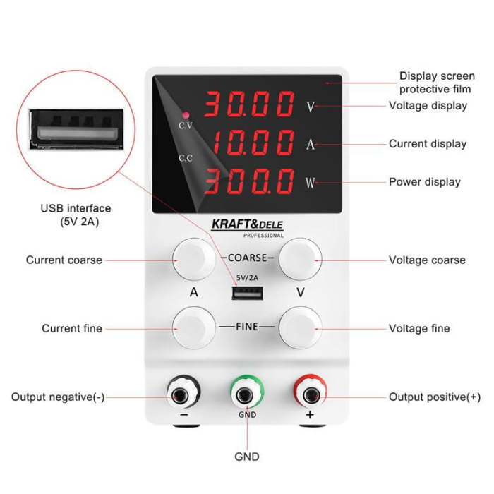 Sursa de alimentare de laborator (KD5870) [7]