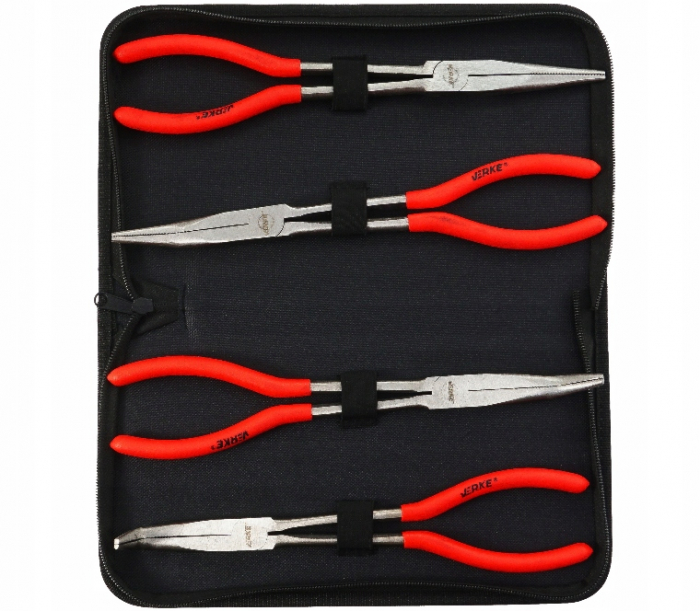 Set 4 clesti lungi cu varf indoit 280mm (V87060) [4]