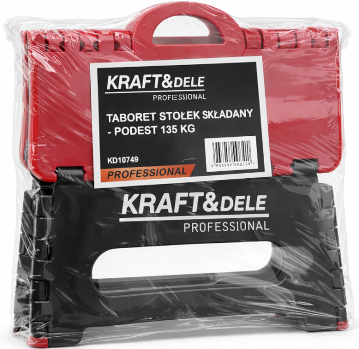 Taburet scaun pliabil plastic cu maner 135kg (KD10749) [2]