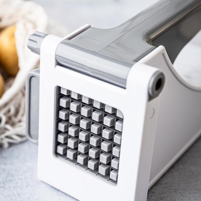 Taietor cartofi, lame otel inoxidabil 10 mm, picioare antiderapante (KH-1872) [6]