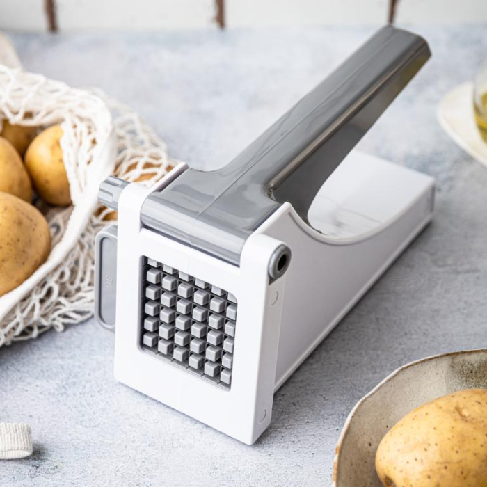 Taietor cartofi, lame otel inoxidabil 10 mm, picioare antiderapante (KH-1872) [3]